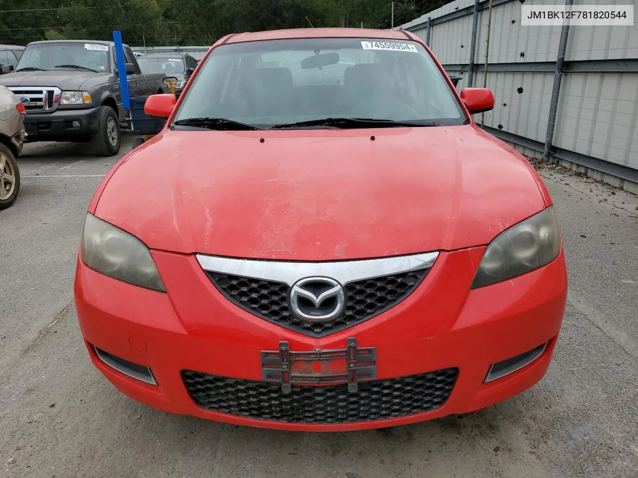 JM1BK12F781820544 2008 Mazda 3 I