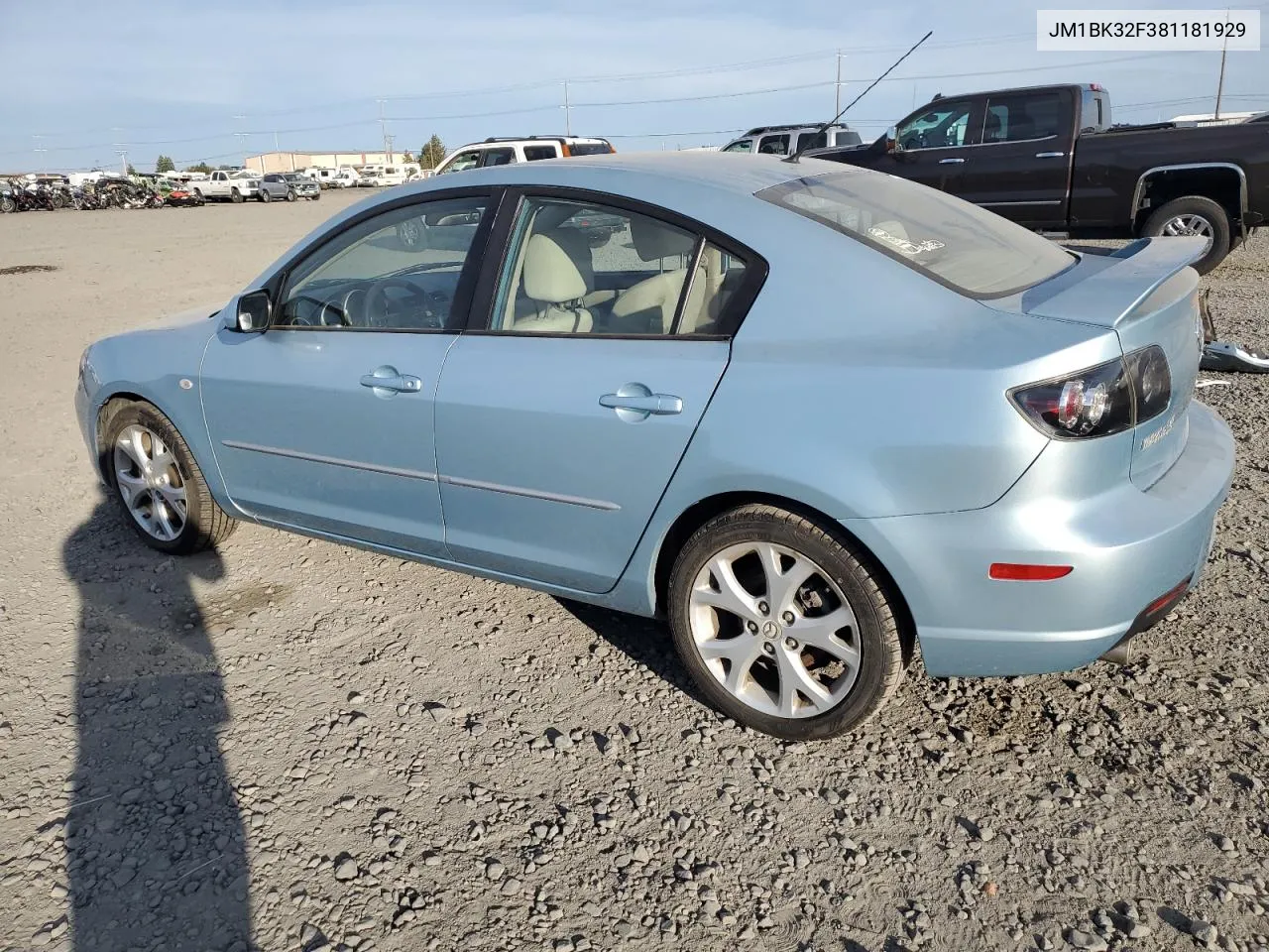 JM1BK32F381181929 2008 Mazda 3 I