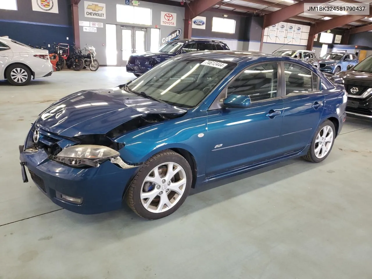 JM1BK324581790437 2008 Mazda 3 S