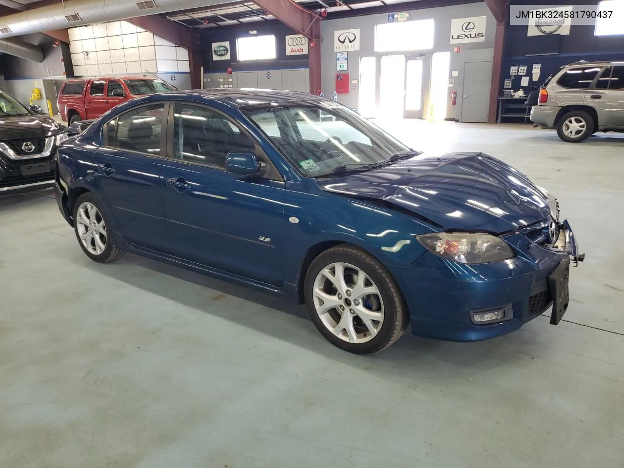 JM1BK324581790437 2008 Mazda 3 S