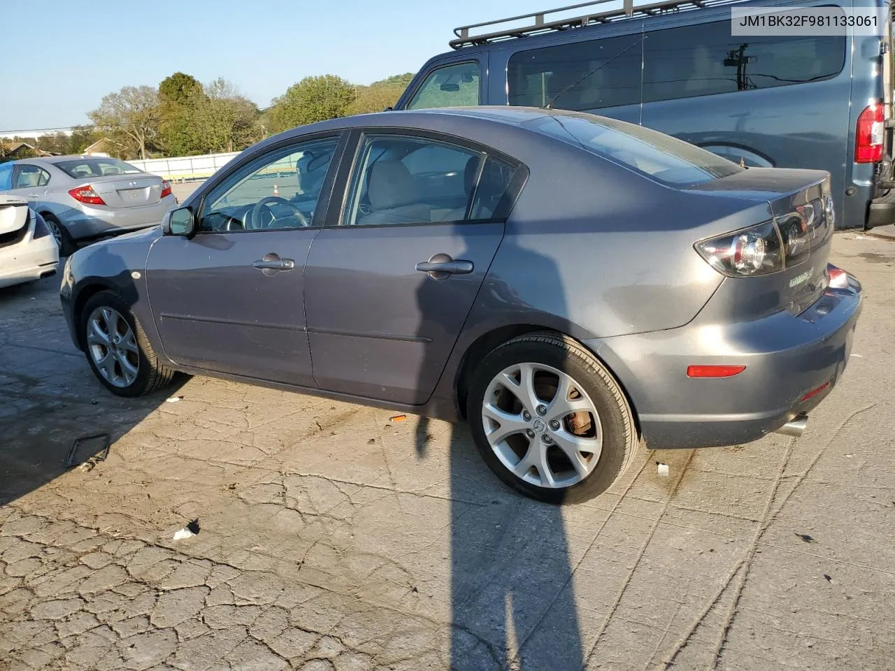 2008 Mazda 3 I VIN: JM1BK32F981133061 Lot: 74776224