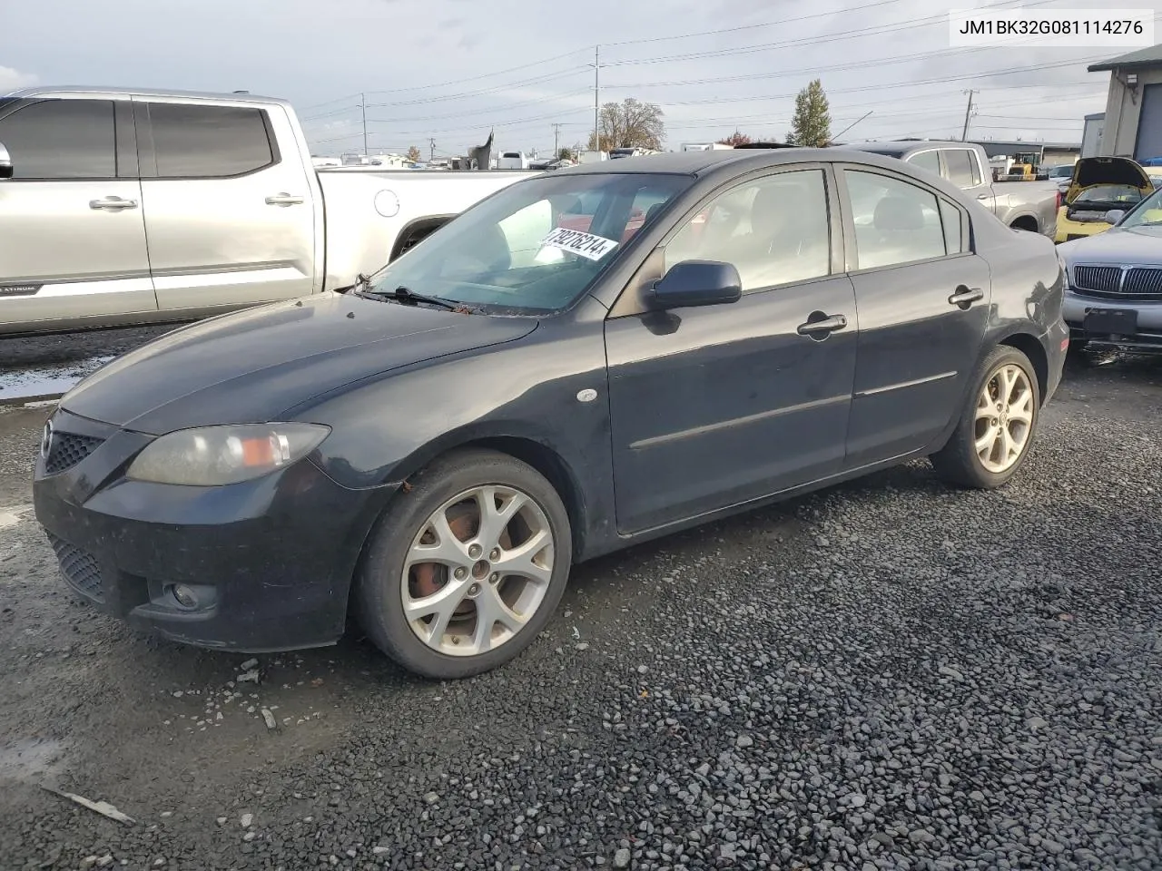 2008 Mazda 3 I VIN: JM1BK32G081114276 Lot: 79276214