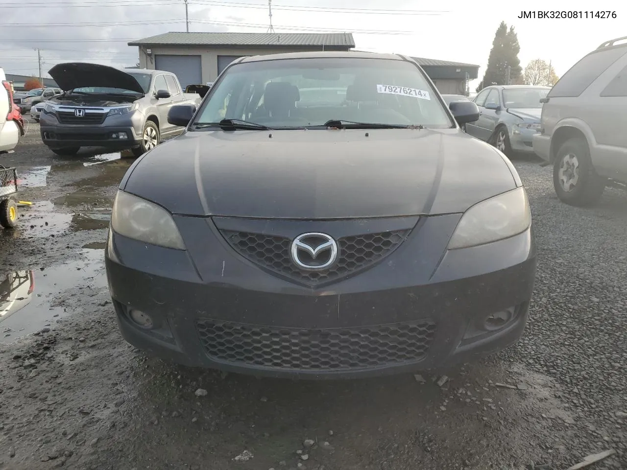 2008 Mazda 3 I VIN: JM1BK32G081114276 Lot: 79276214