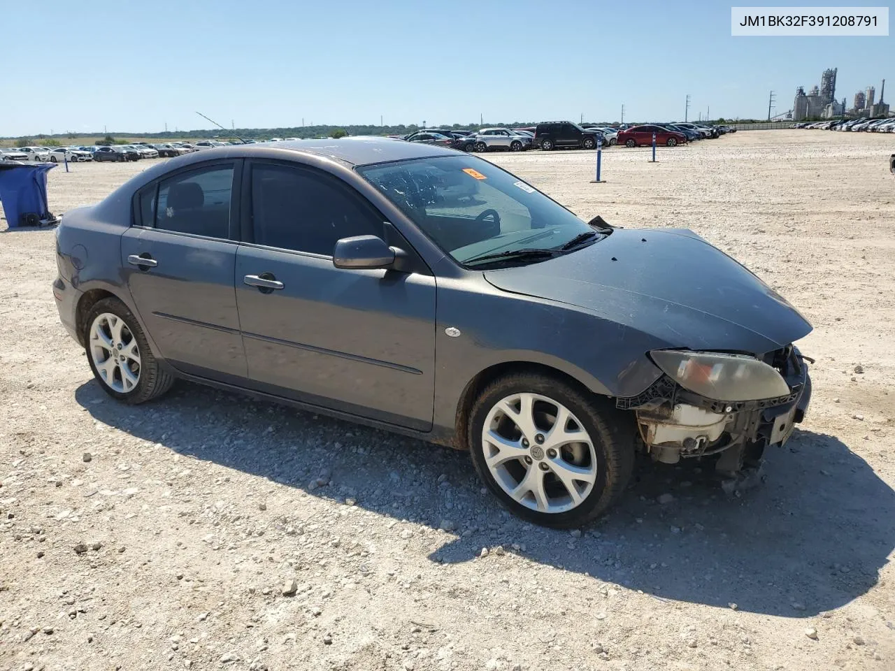 2009 Mazda 3 I VIN: JM1BK32F391208791 Lot: 55017884