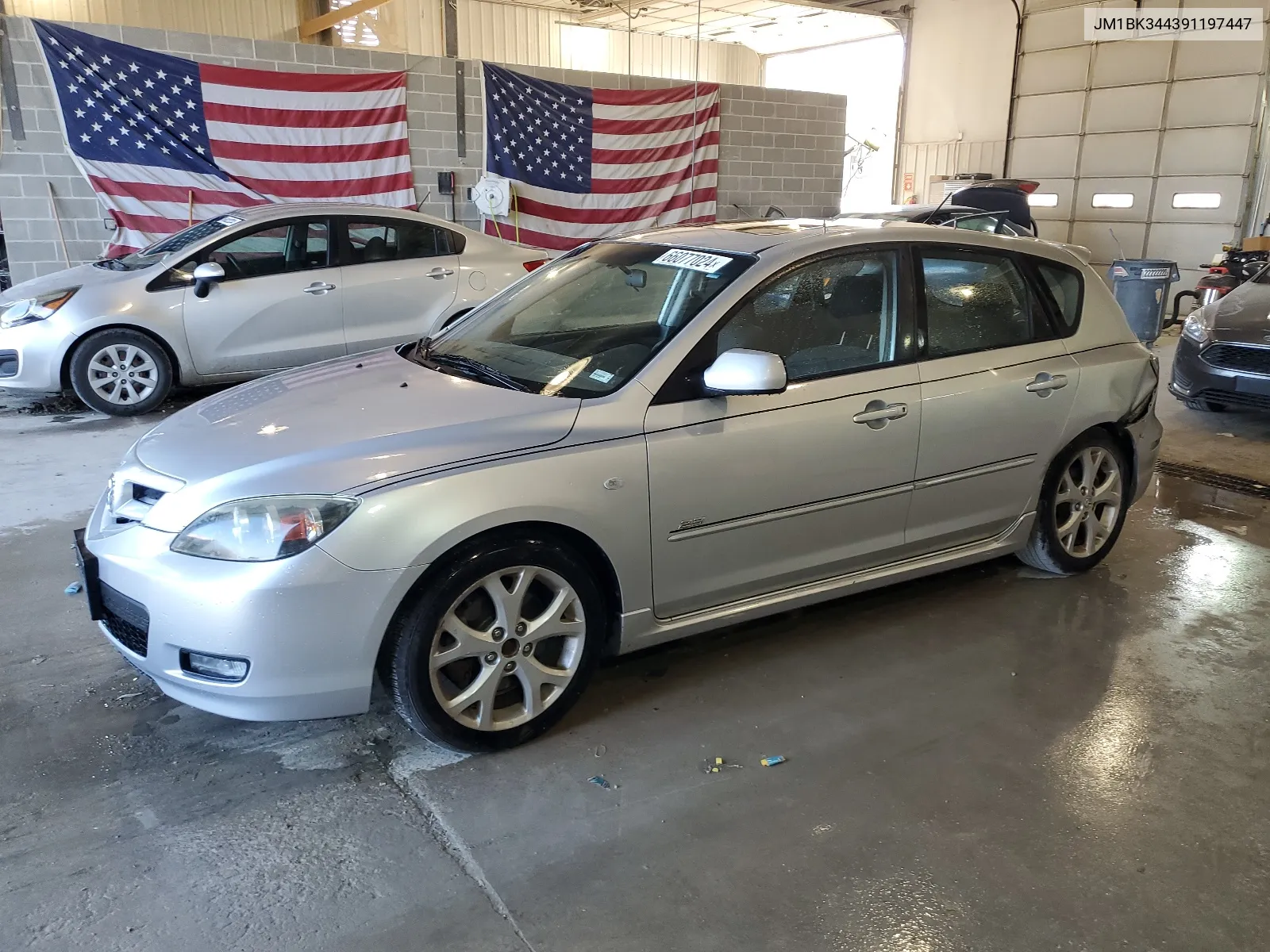 2009 Mazda 3 S VIN: JM1BK344391197447 Lot: 66077024