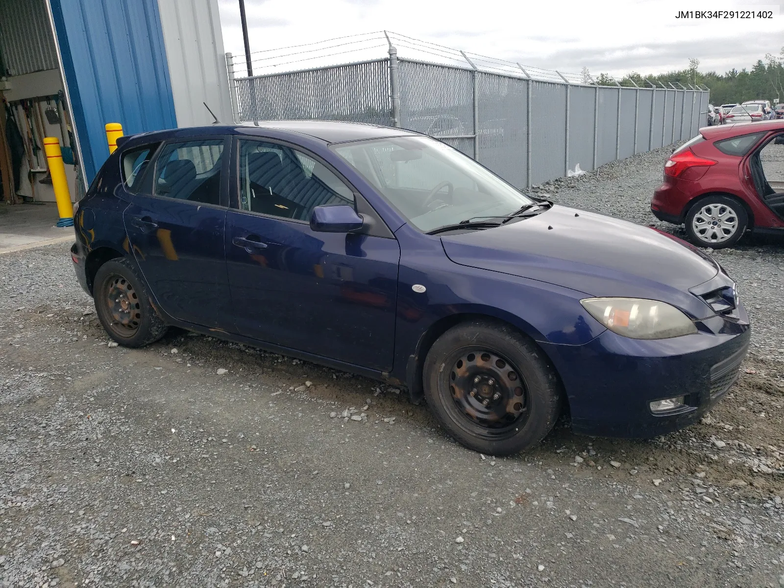 JM1BK34F291221402 2009 Mazda 3 I