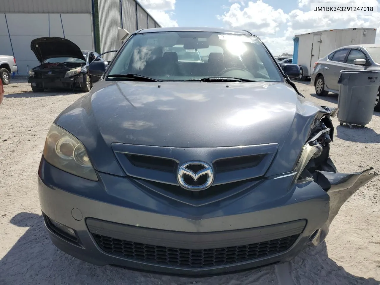 2009 Mazda 3 S VIN: JM1BK343291247018 Lot: 72901654