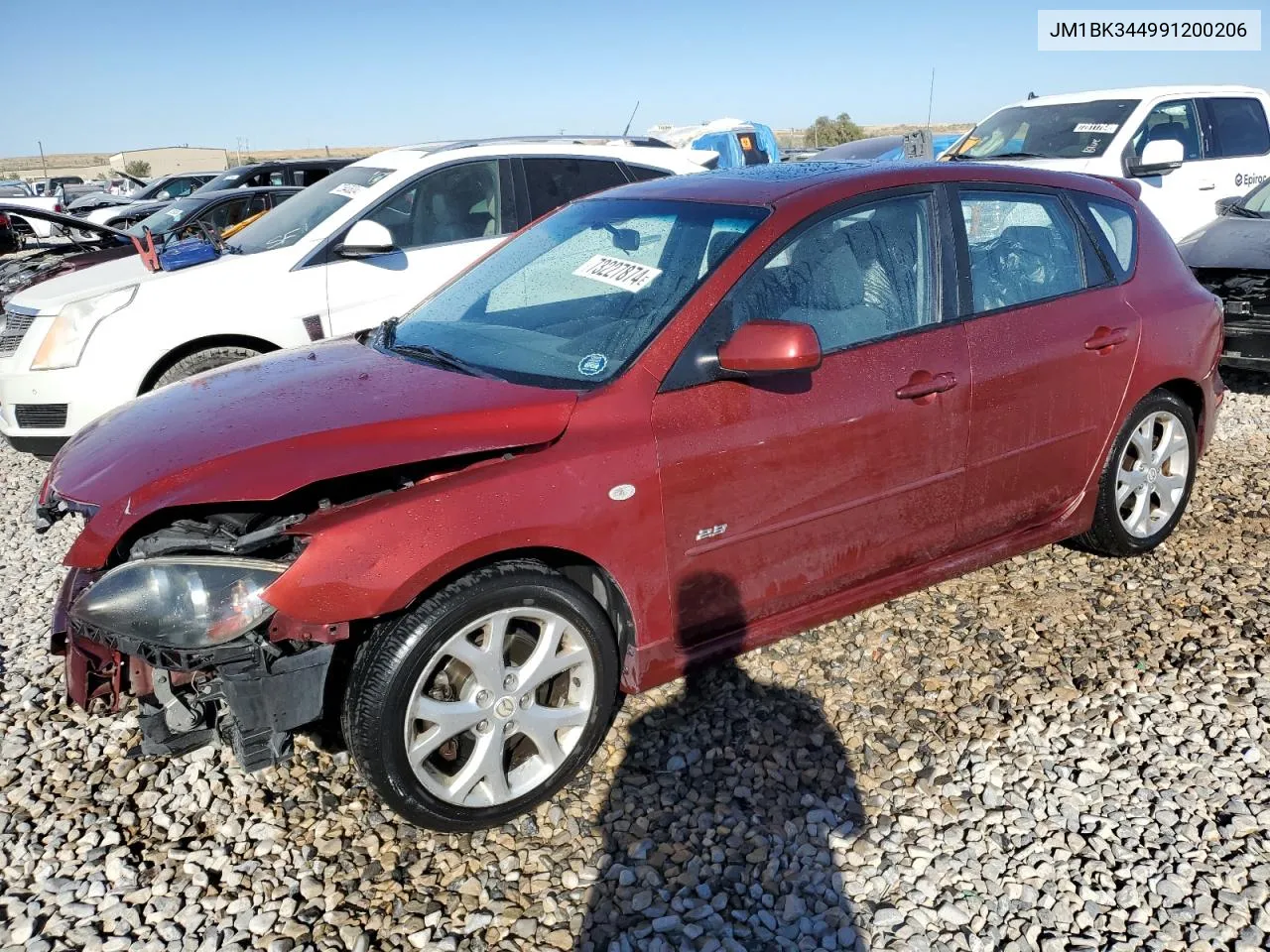 JM1BK344991200206 2009 Mazda 3 S