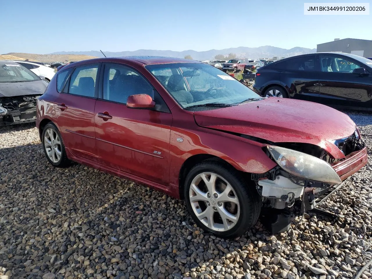 2009 Mazda 3 S VIN: JM1BK344991200206 Lot: 73227874