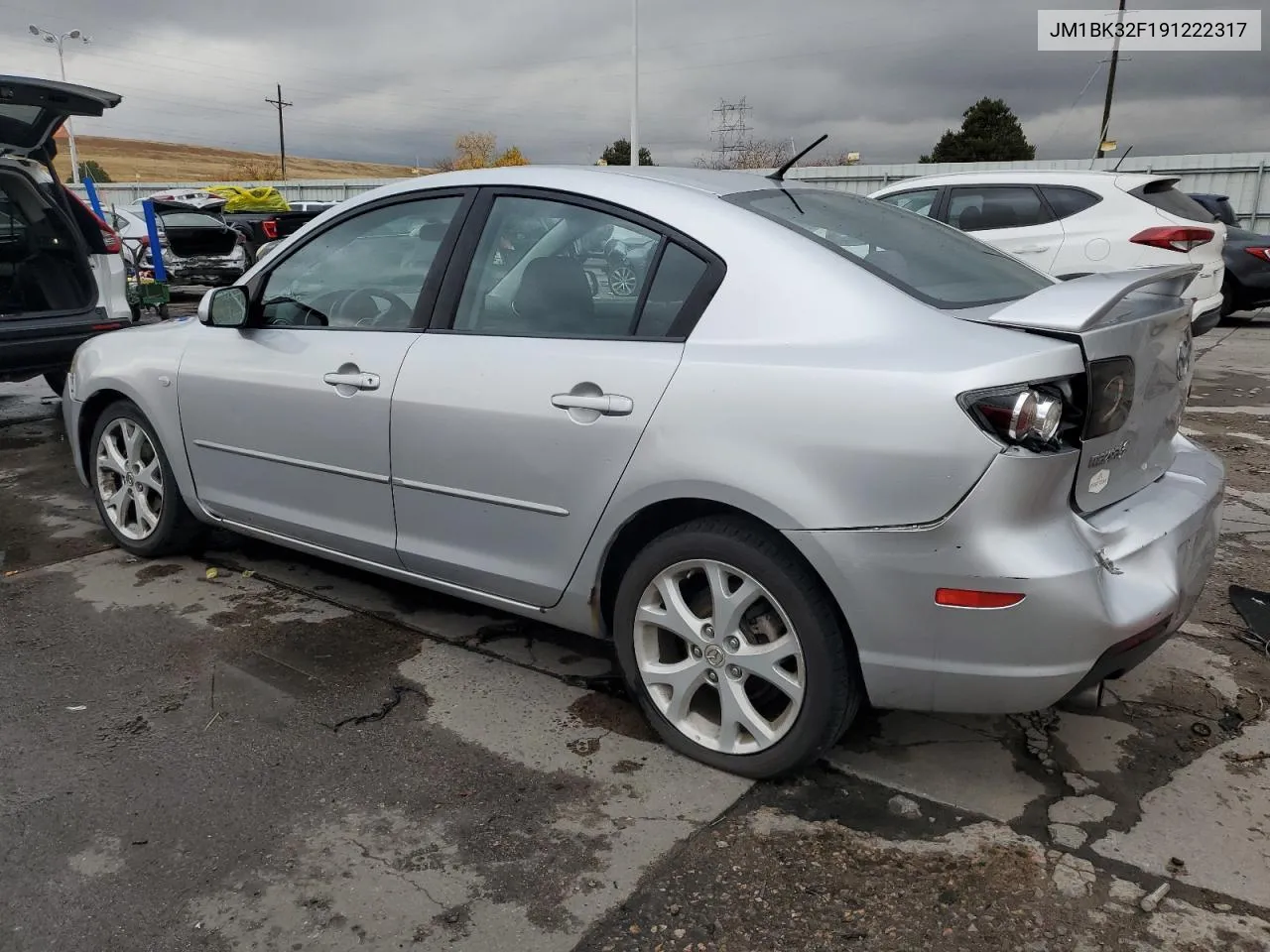 2009 Mazda 3 I VIN: JM1BK32F191222317 Lot: 78632564