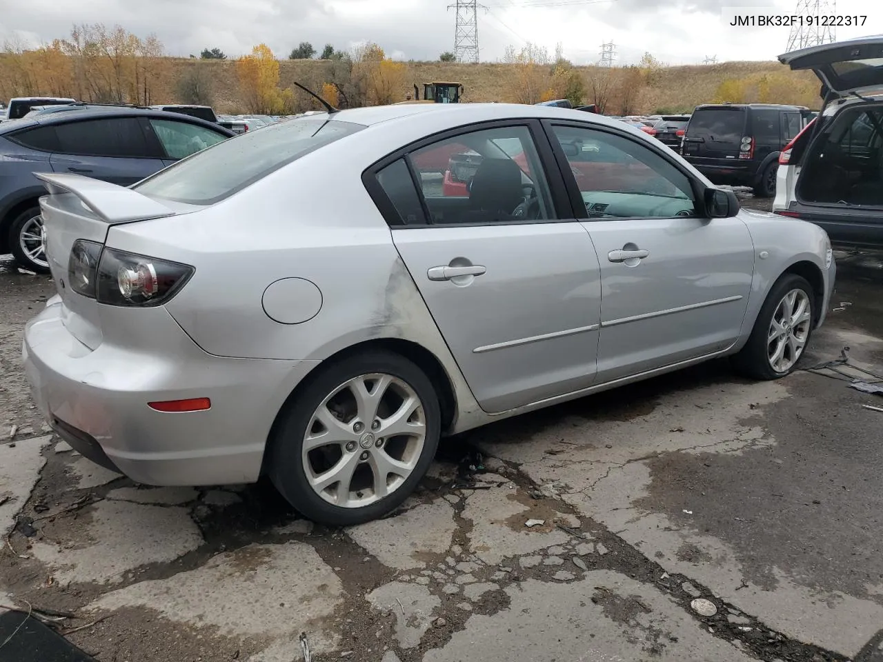 2009 Mazda 3 I VIN: JM1BK32F191222317 Lot: 78632564