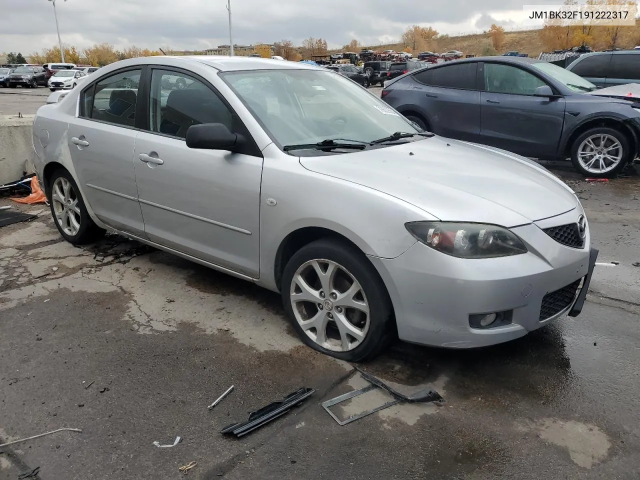 2009 Mazda 3 I VIN: JM1BK32F191222317 Lot: 78632564