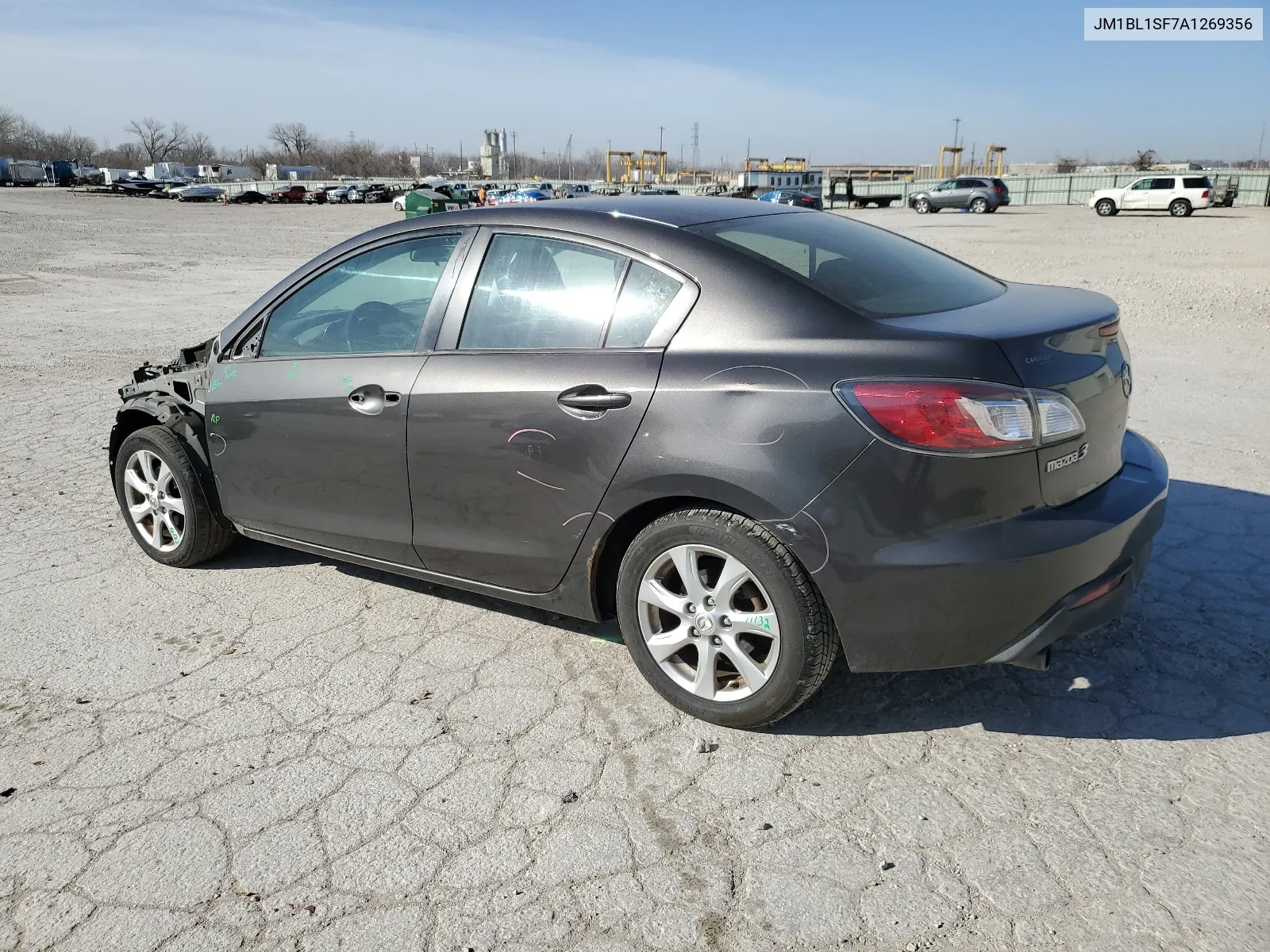 2010 Mazda 3 I VIN: JM1BL1SF7A1269356 Lot: 43861554