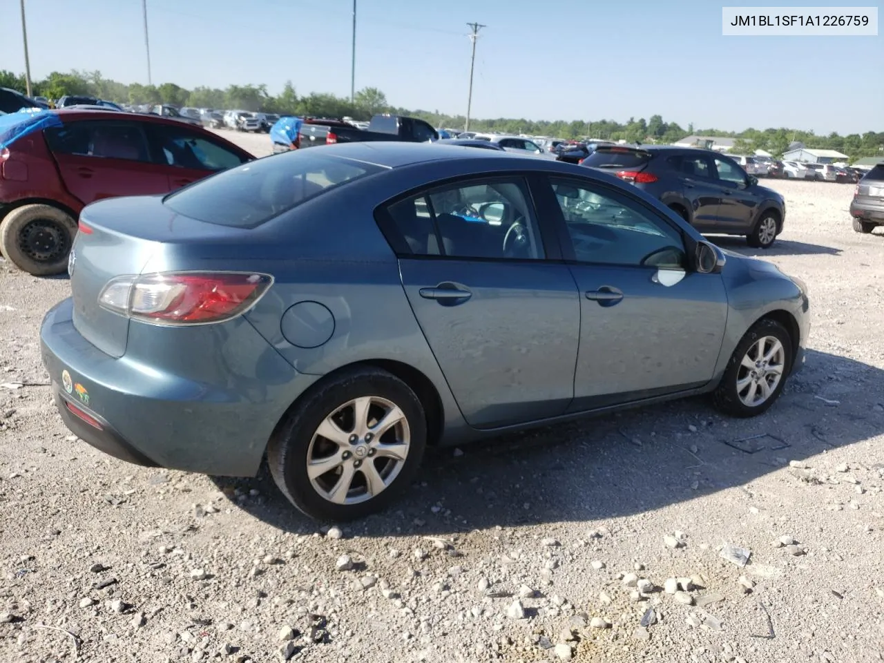 JM1BL1SF1A1226759 2010 Mazda 3 I