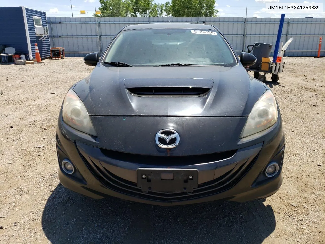 2010 Mazda Speed 3 VIN: JM1BL1H33A1259839 Lot: 57763234