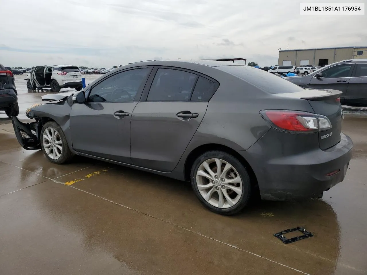 2010 Mazda 3 S VIN: JM1BL1S51A1176954 Lot: 57826564