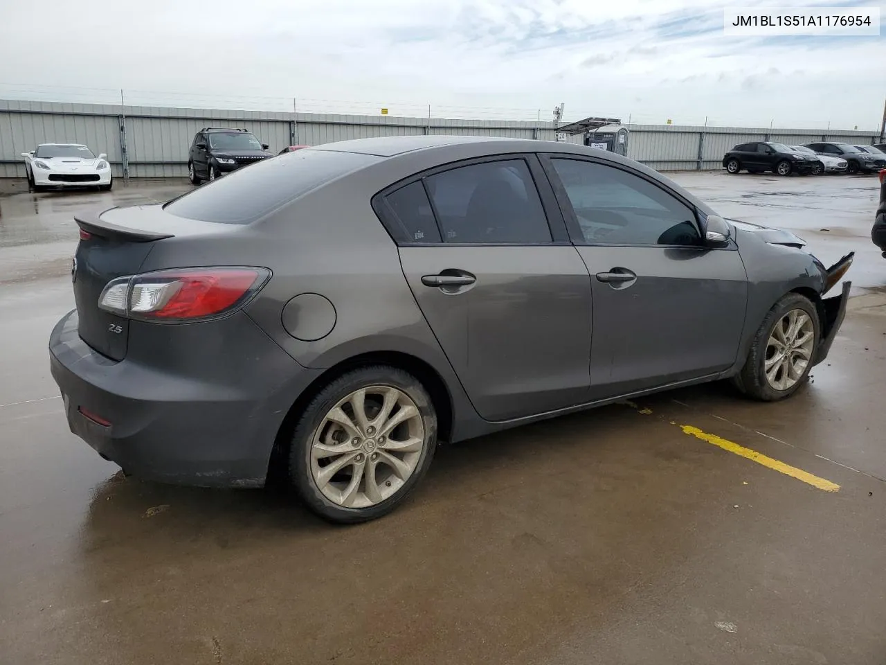 2010 Mazda 3 S VIN: JM1BL1S51A1176954 Lot: 57826564