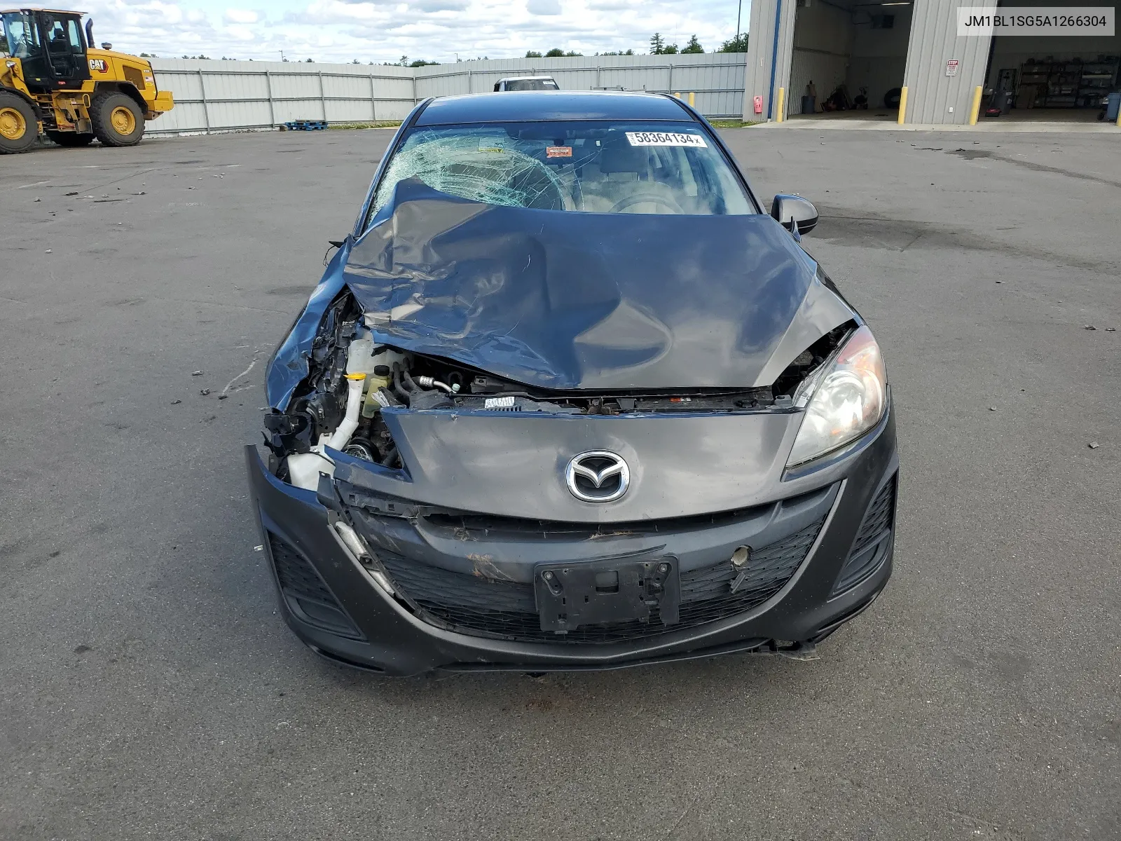 2010 Mazda 3 I VIN: JM1BL1SG5A1266304 Lot: 58364134