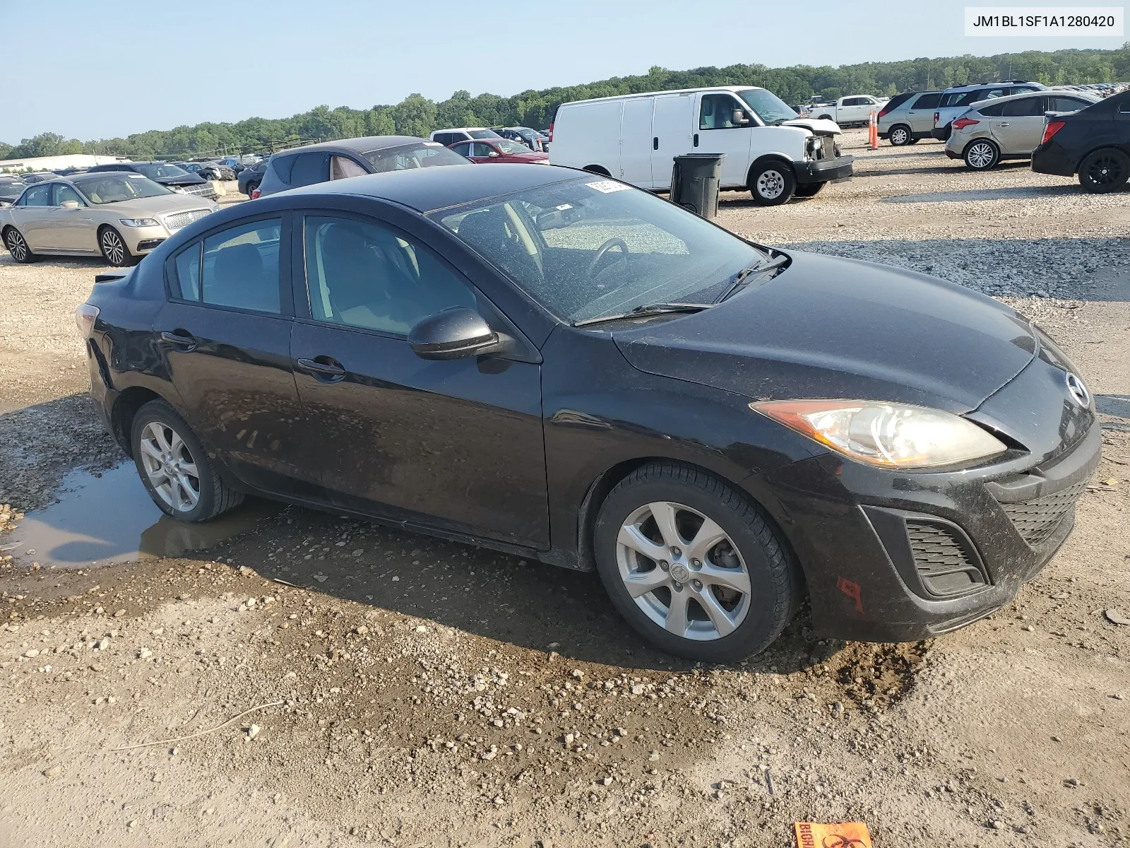 2010 Mazda 3 I VIN: JM1BL1SF1A1280420 Lot: 62910104