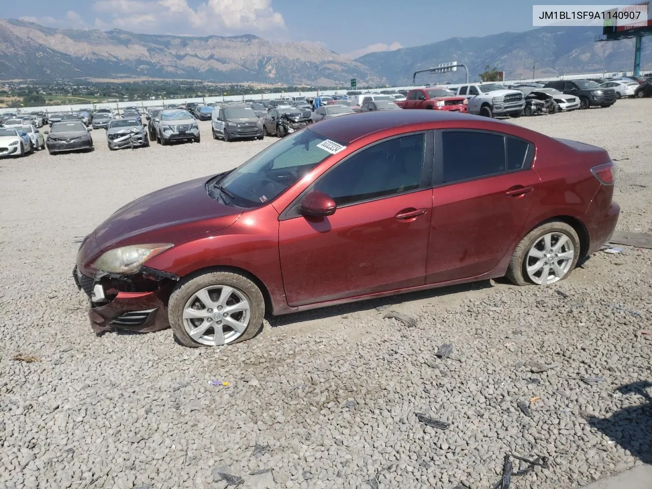 2010 Mazda 3 I VIN: JM1BL1SF9A1140907 Lot: 63323234