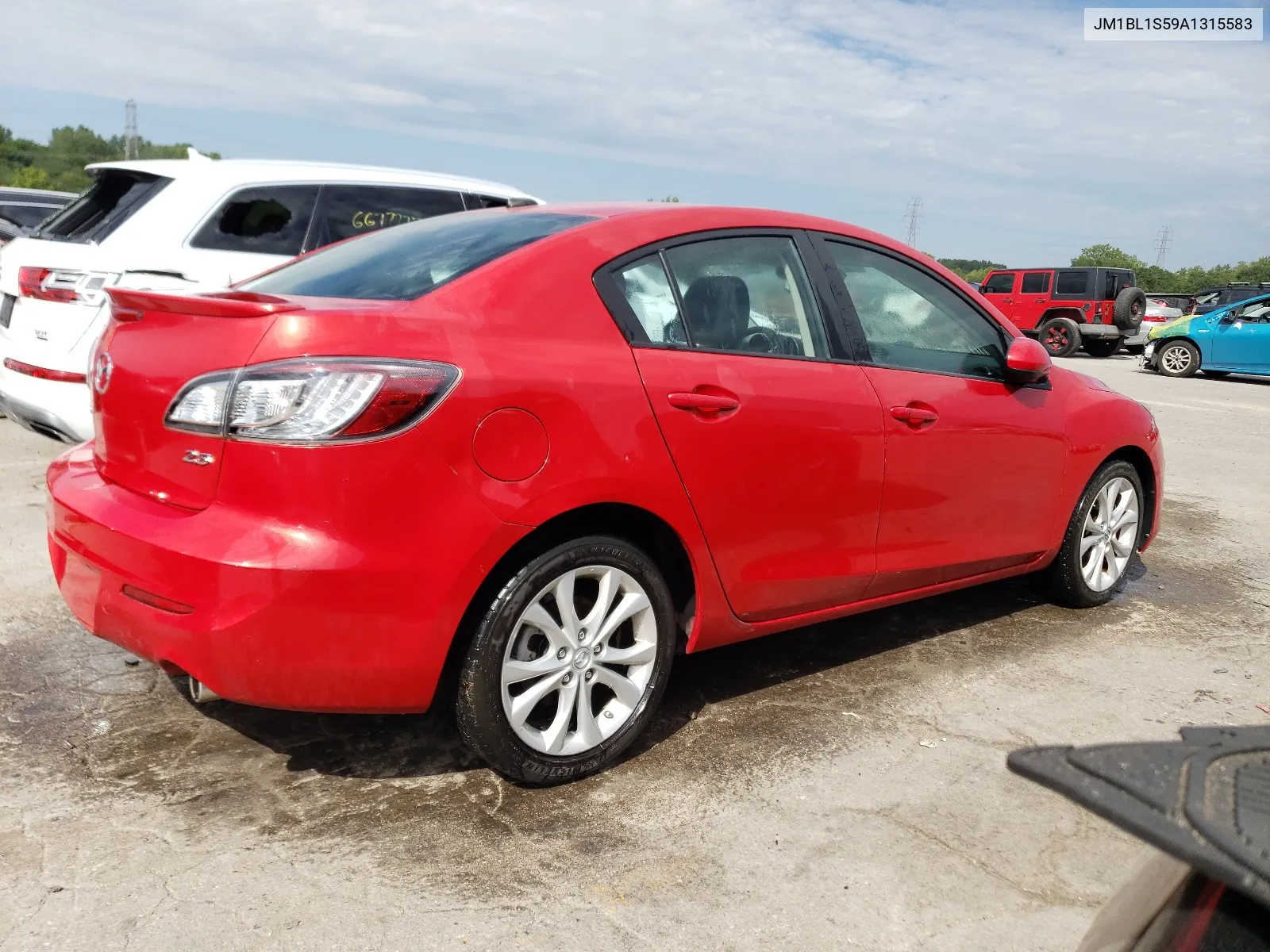 2010 Mazda 3 S VIN: JM1BL1S59A1315583 Lot: 66605124