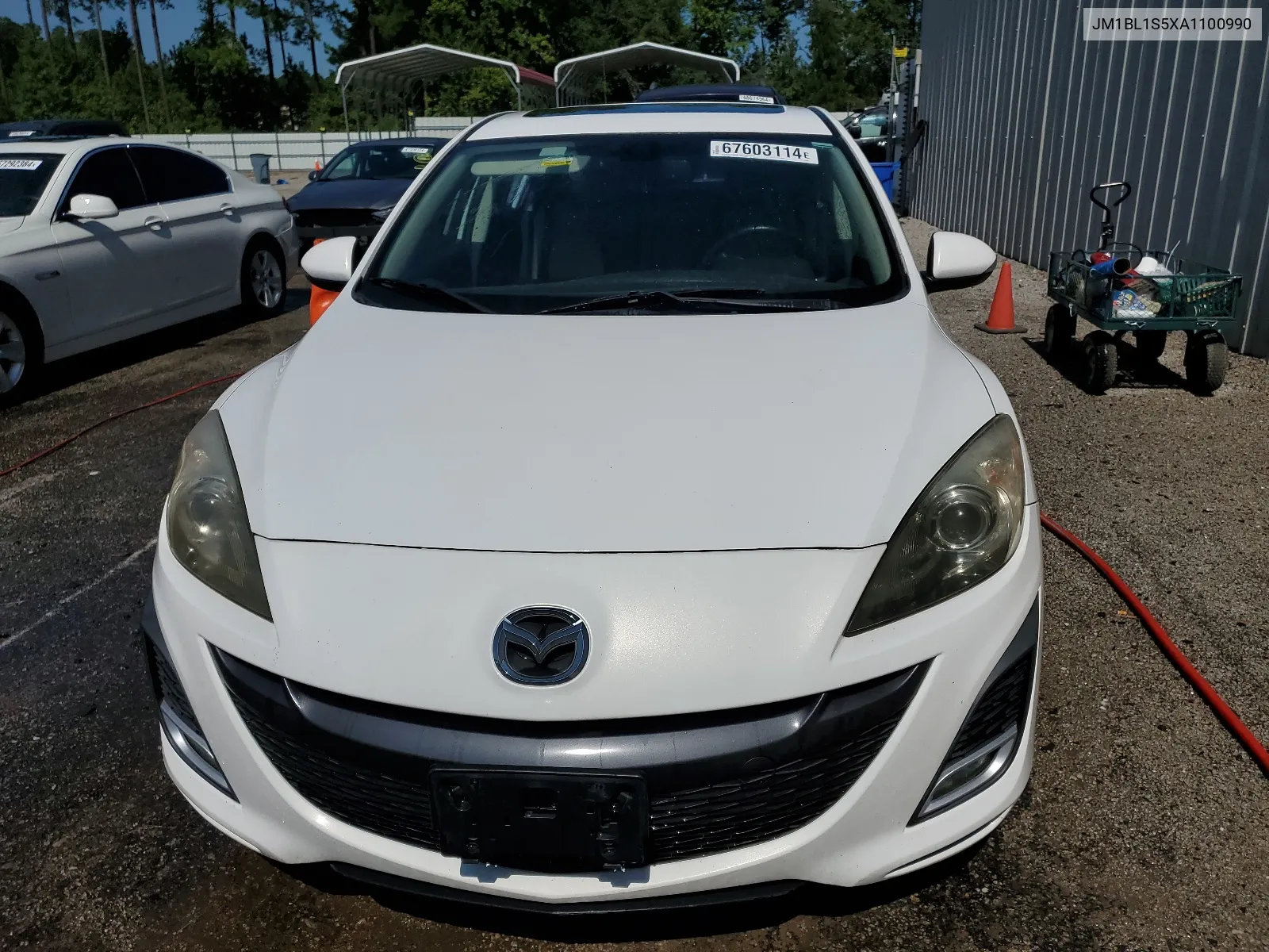 2010 Mazda 3 S VIN: JM1BL1S5XA1100990 Lot: 67603114