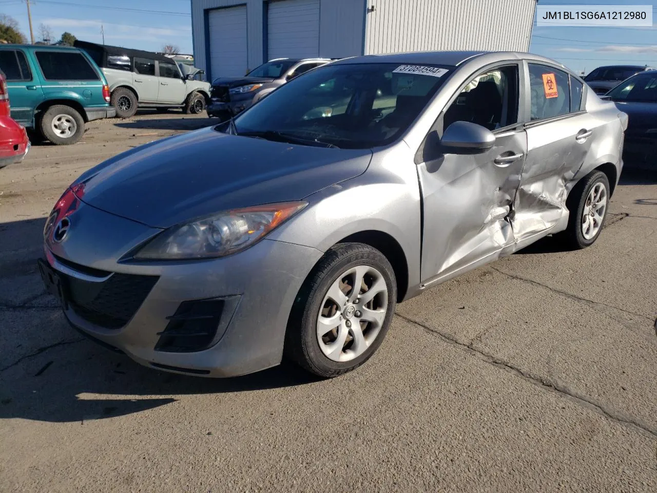 JM1BL1SG6A1212980 2010 Mazda 3 I