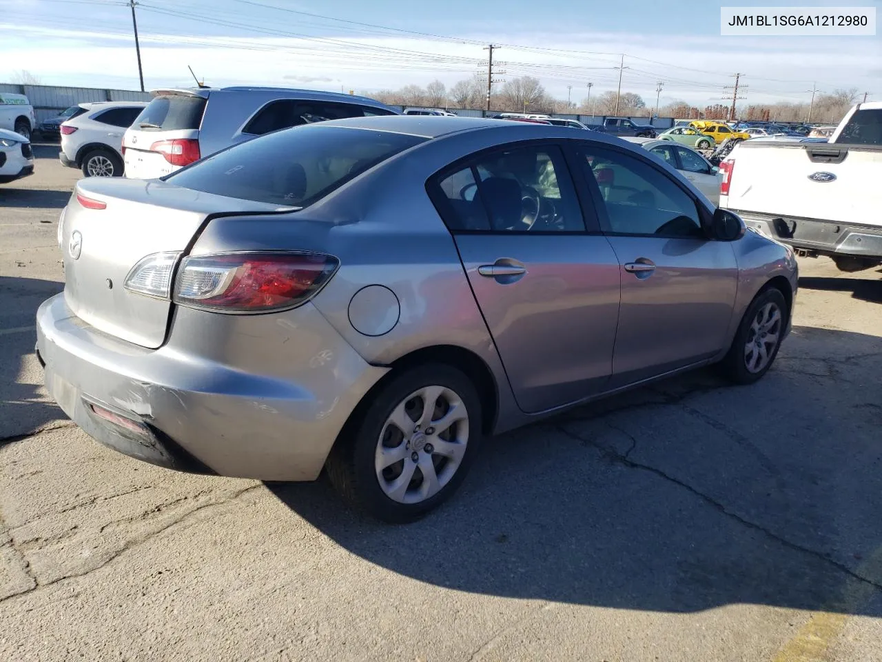 JM1BL1SG6A1212980 2010 Mazda 3 I