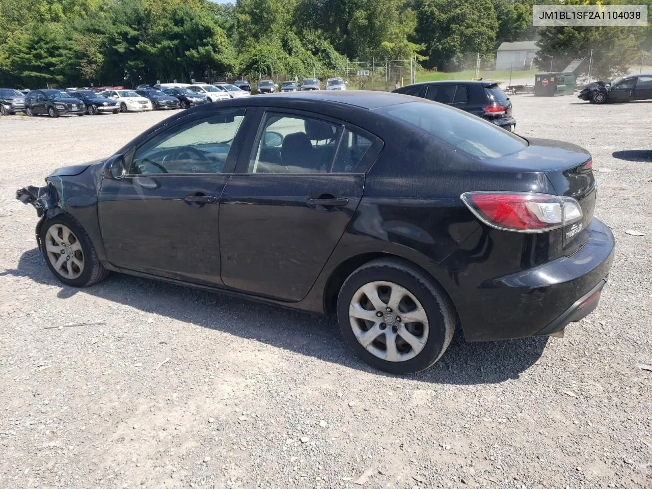 JM1BL1SF2A1104038 2010 Mazda 3 I