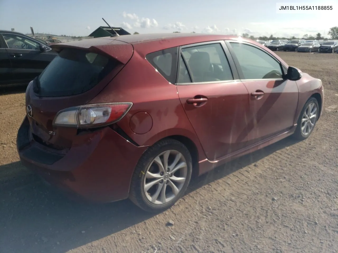 JM1BL1H55A1188855 2010 Mazda 3 S