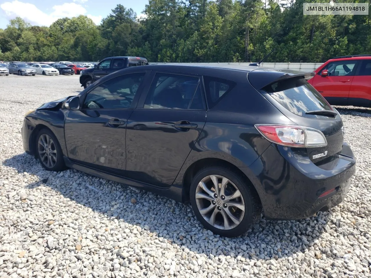 JM1BL1H66A1194818 2010 Mazda 3 S