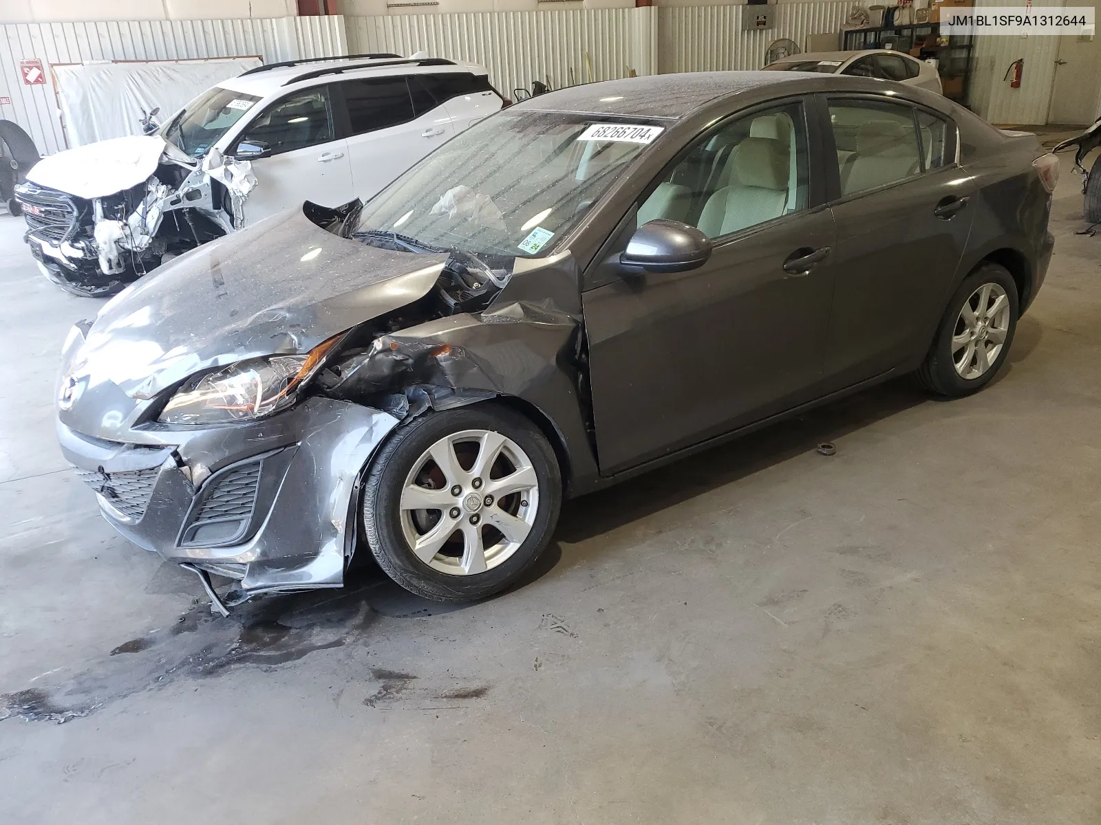 2010 Mazda 3 I VIN: JM1BL1SF9A1312644 Lot: 68266704