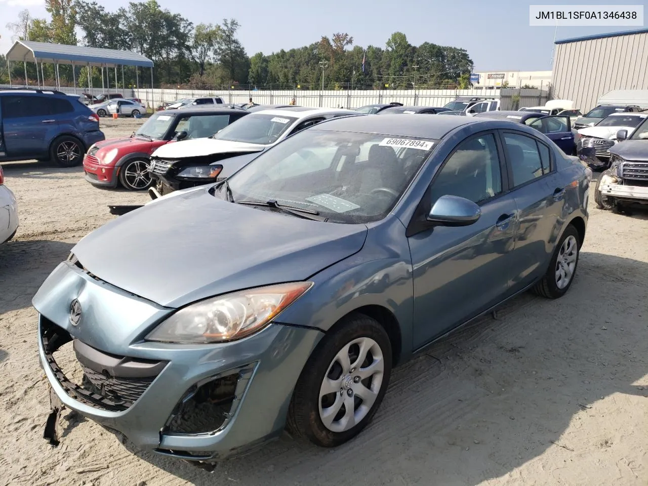 JM1BL1SF0A1346438 2010 Mazda 3 I