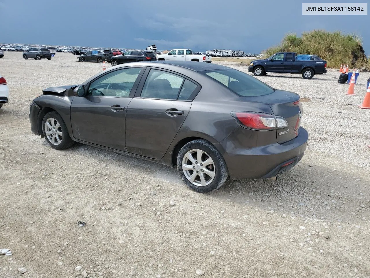 2010 Mazda 3 I VIN: JM1BL1SF3A1158142 Lot: 69189154