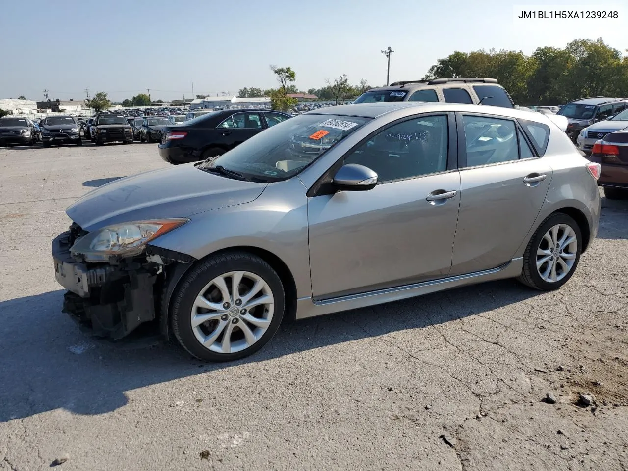 2010 Mazda 3 S VIN: JM1BL1H5XA1239248 Lot: 69260514