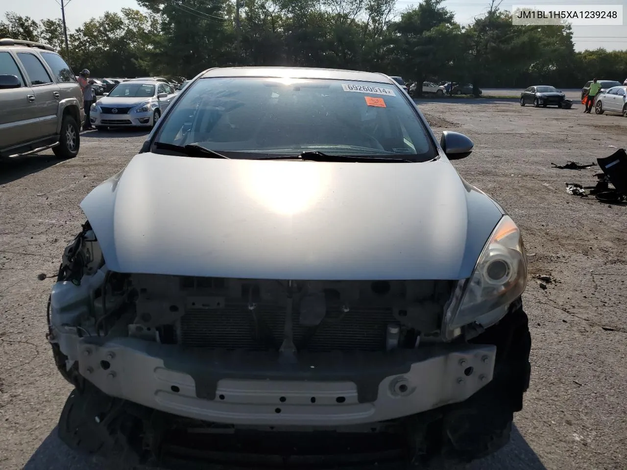 JM1BL1H5XA1239248 2010 Mazda 3 S