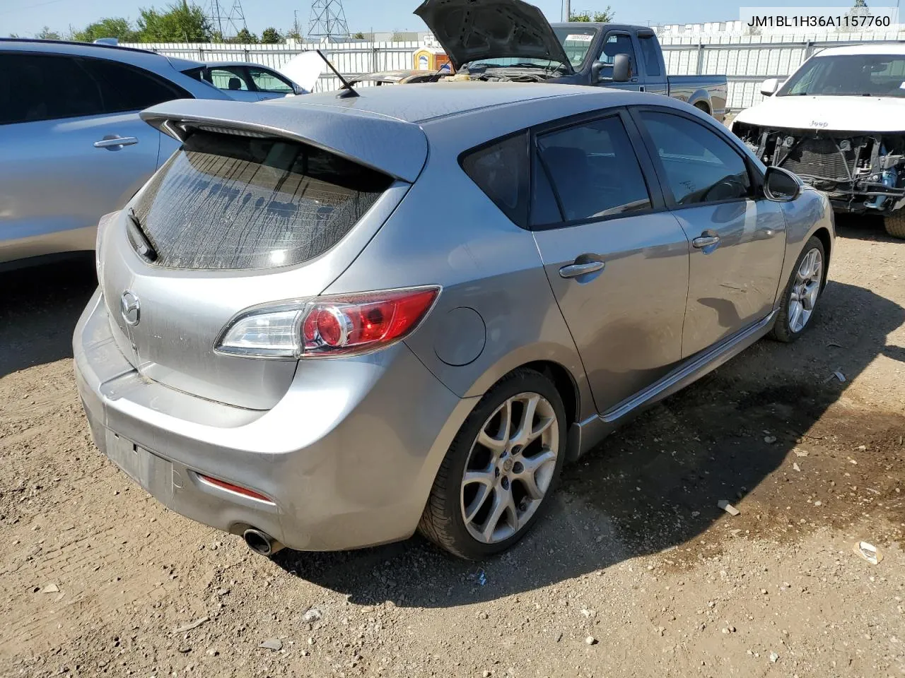 JM1BL1H36A1157760 2010 Mazda Speed 3