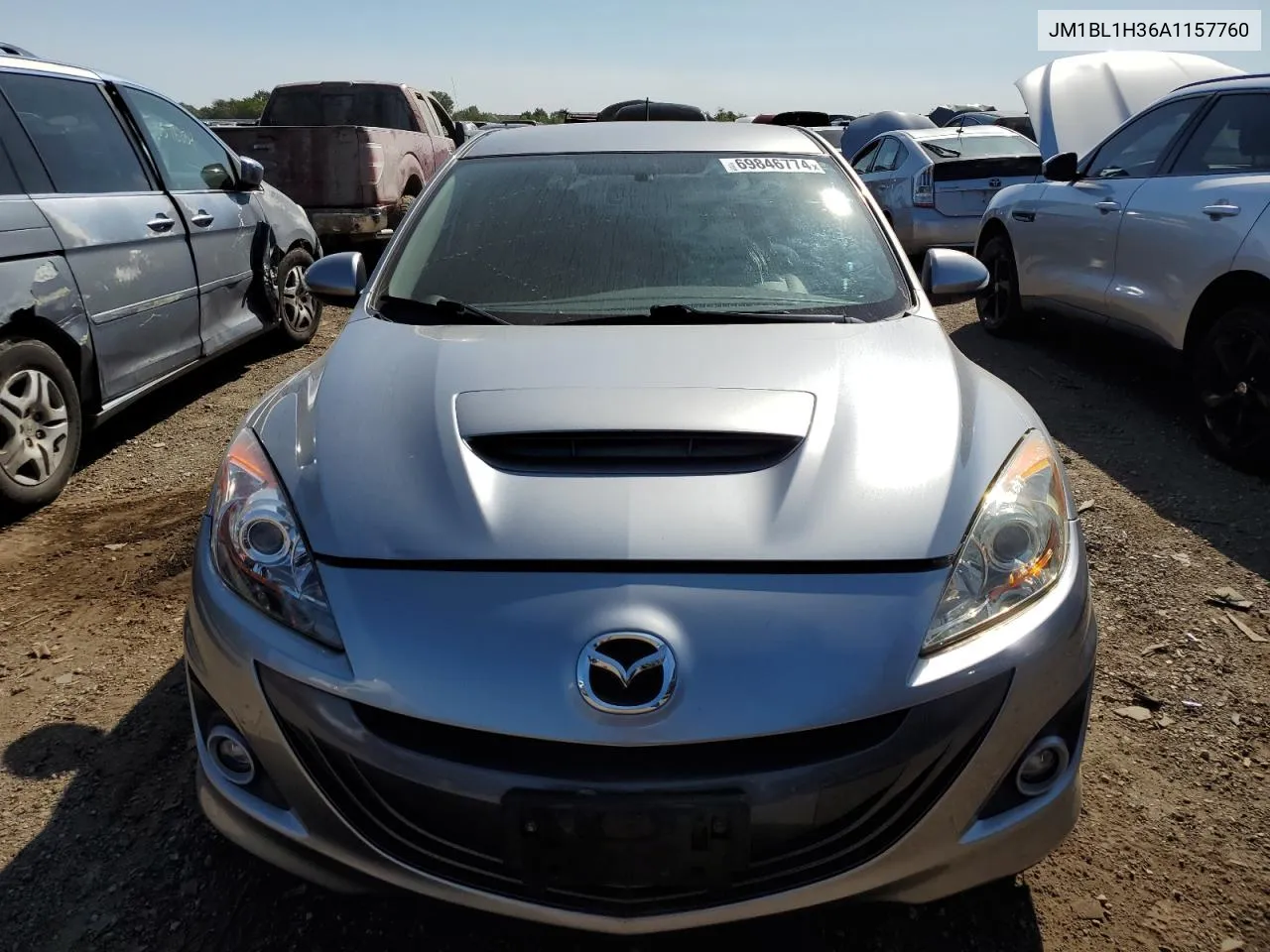 2010 Mazda Speed 3 VIN: JM1BL1H36A1157760 Lot: 69846774