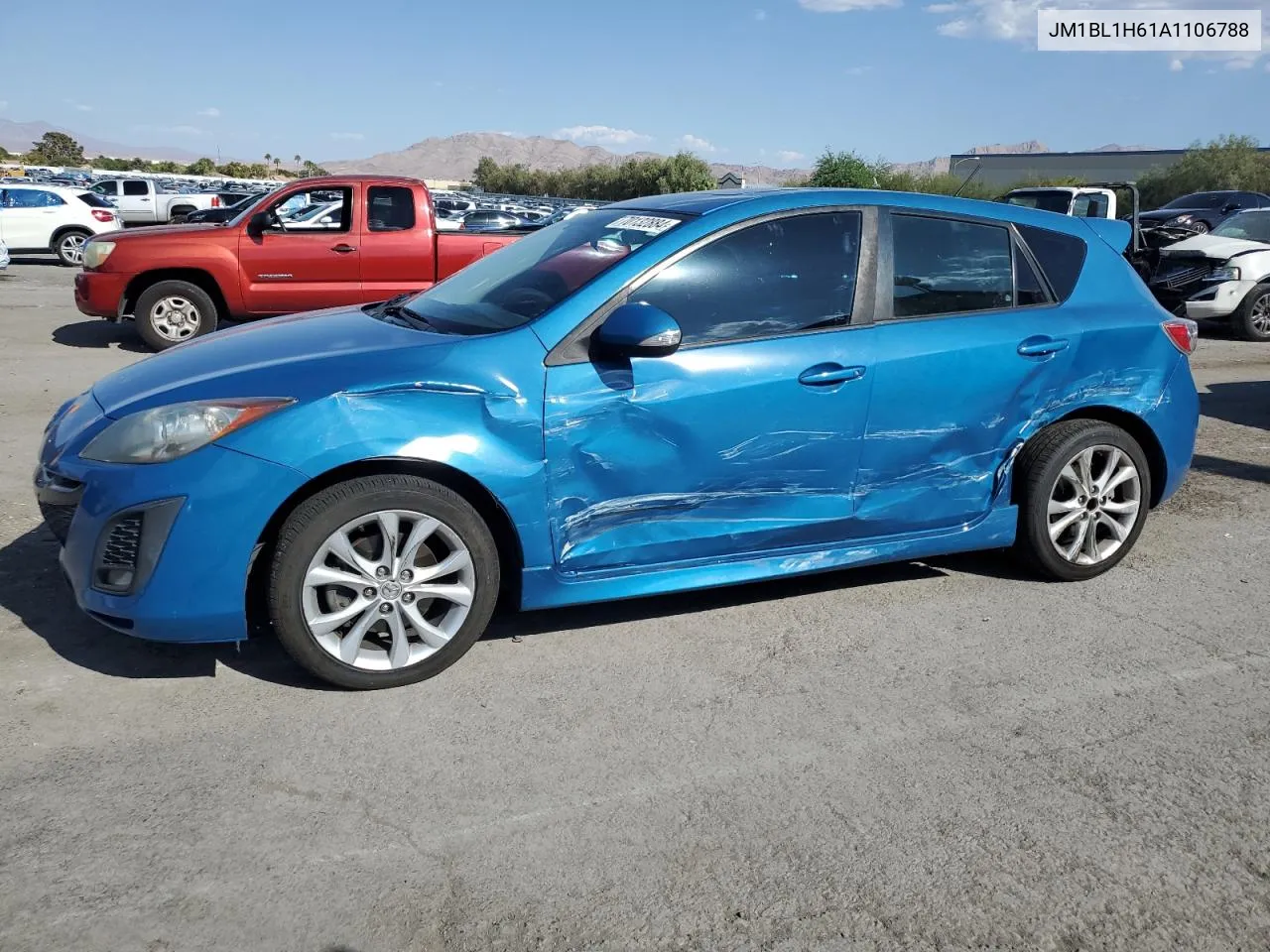 2010 Mazda 3 S VIN: JM1BL1H61A1106788 Lot: 70132884