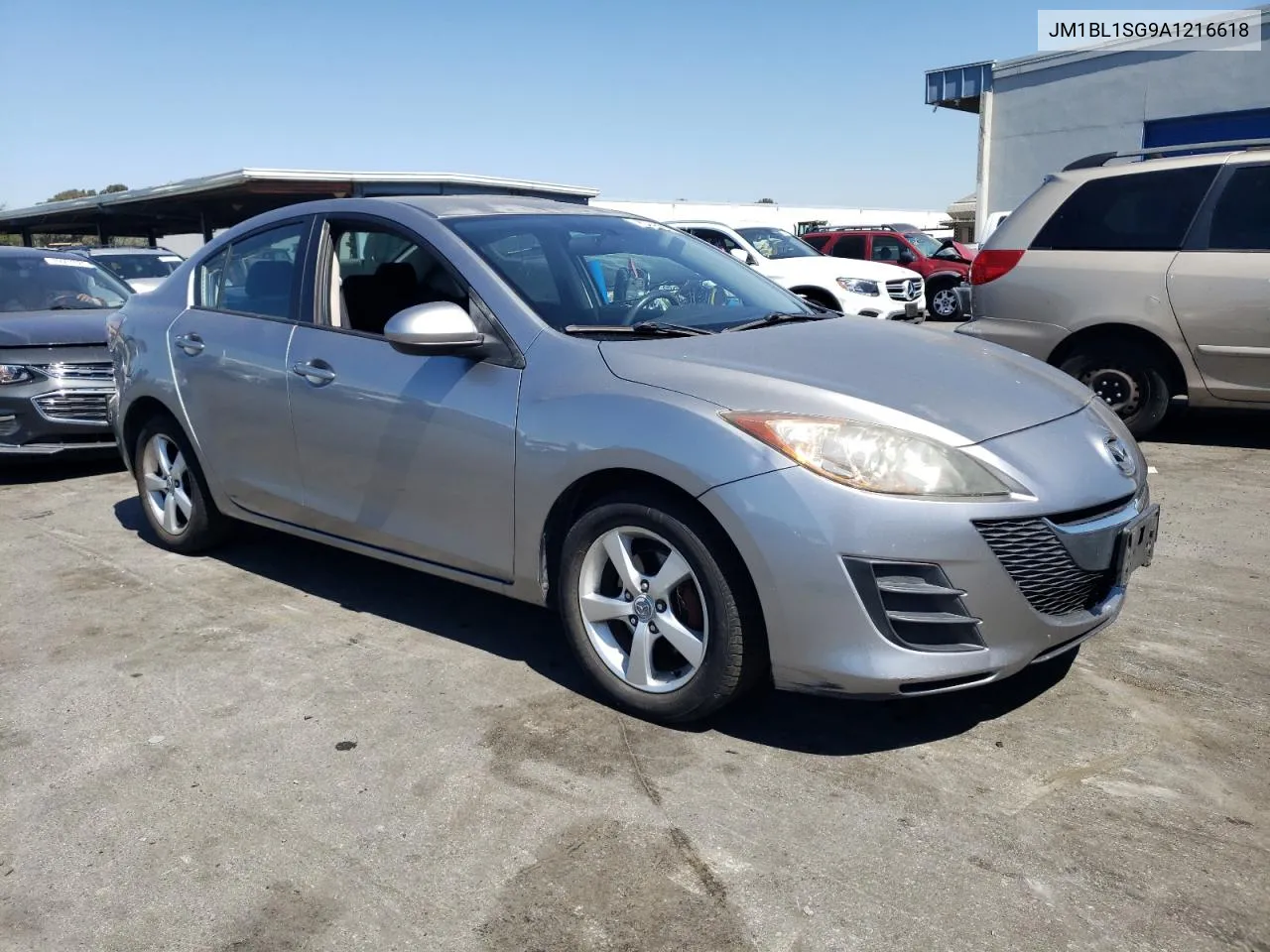 2010 Mazda 3 I VIN: JM1BL1SG9A1216618 Lot: 70146994