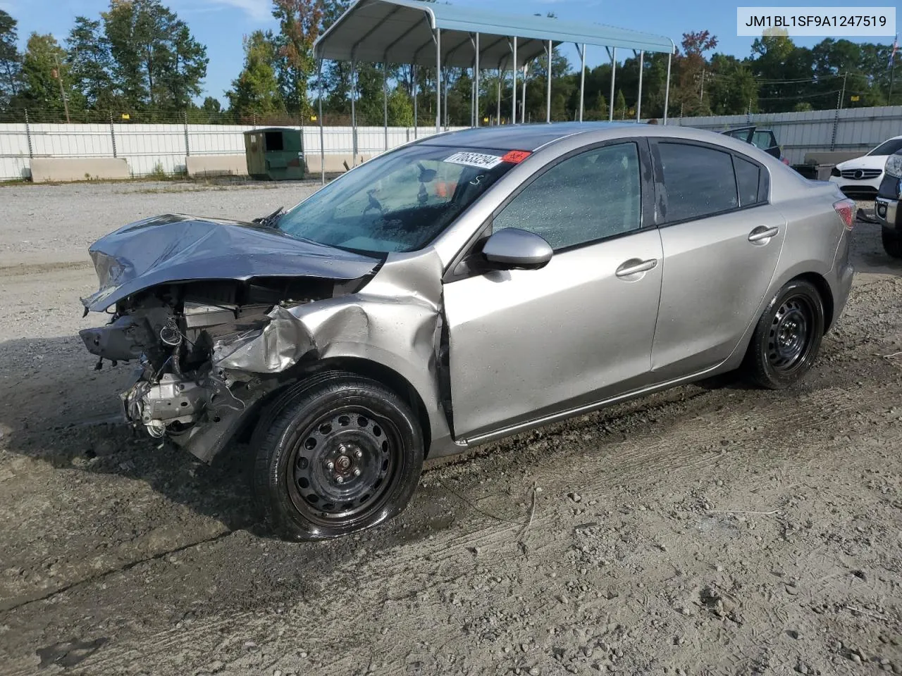 JM1BL1SF9A1247519 2010 Mazda 3 I