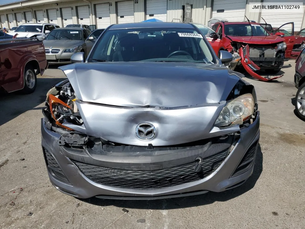 JM1BL1SF3A1102749 2010 Mazda 3 I