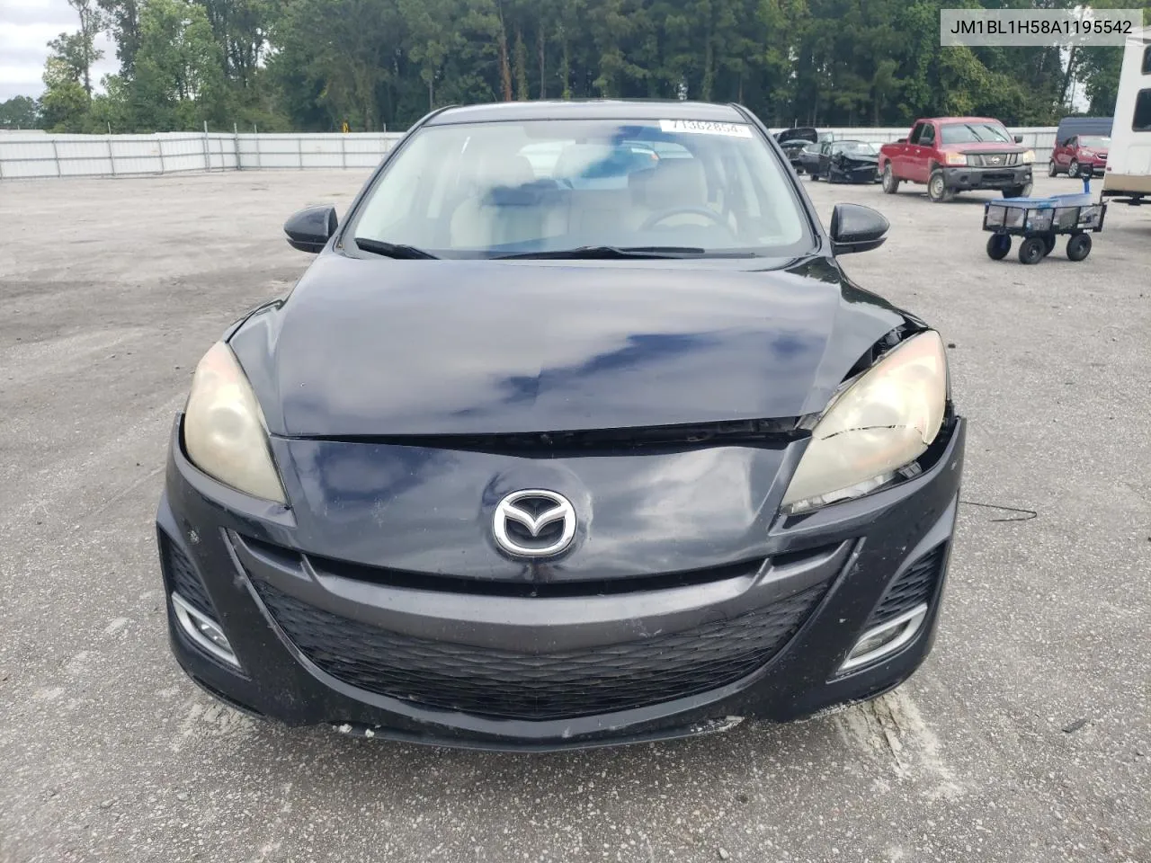 2010 Mazda 3 S VIN: JM1BL1H58A1195542 Lot: 71362854