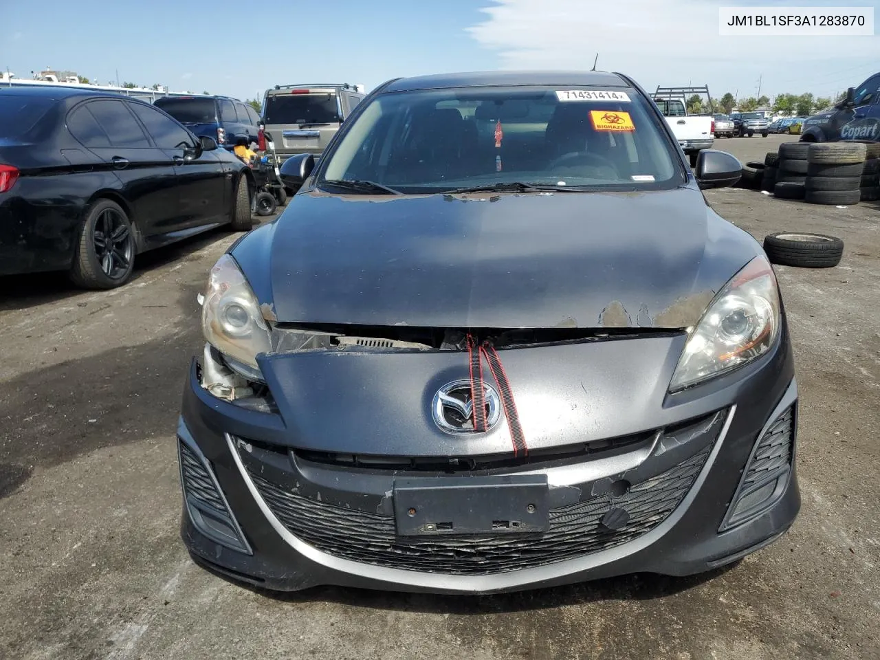 JM1BL1SF3A1283870 2010 Mazda 3 I