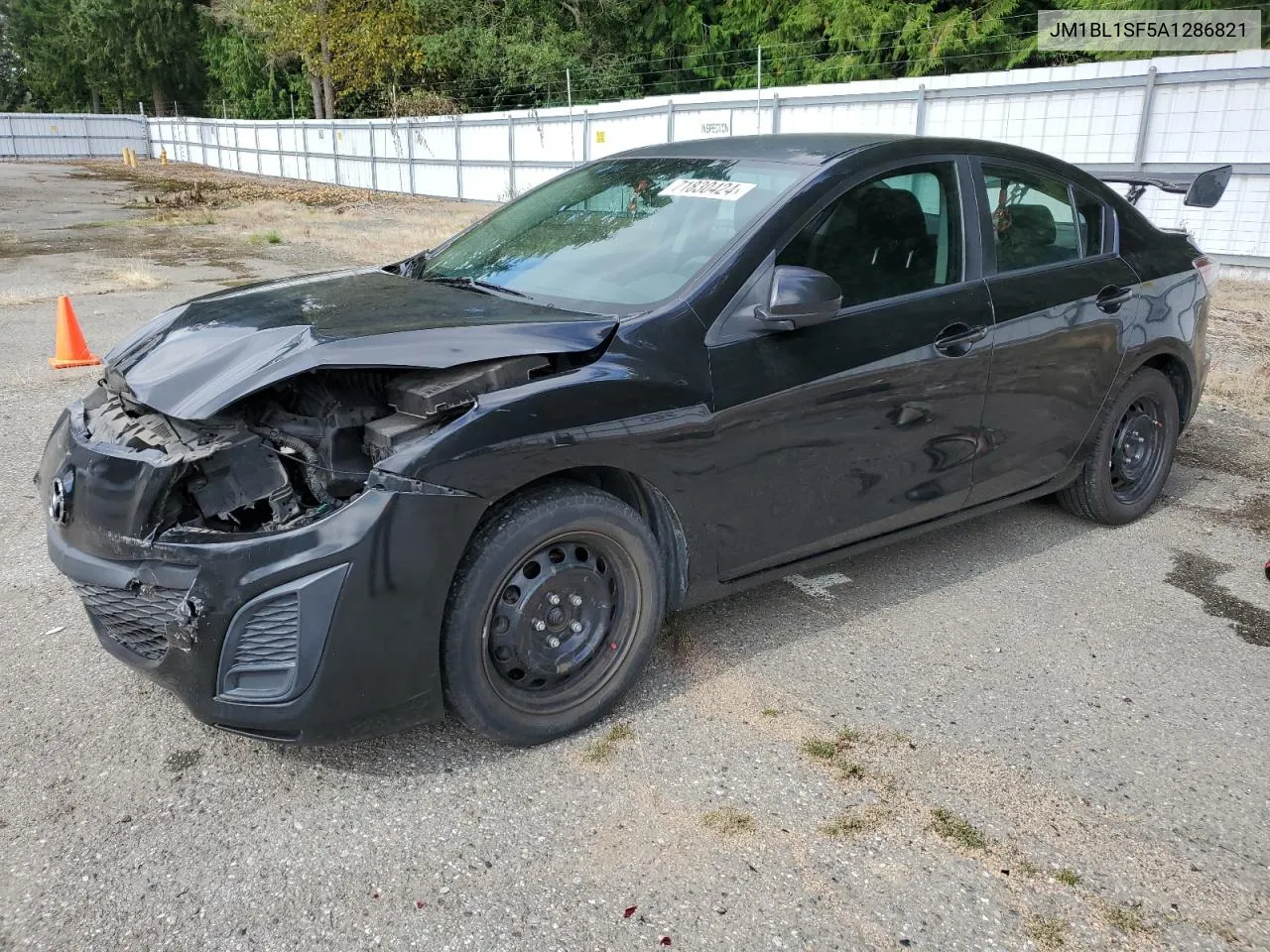 2010 Mazda 3 I VIN: JM1BL1SF5A1286821 Lot: 71830424