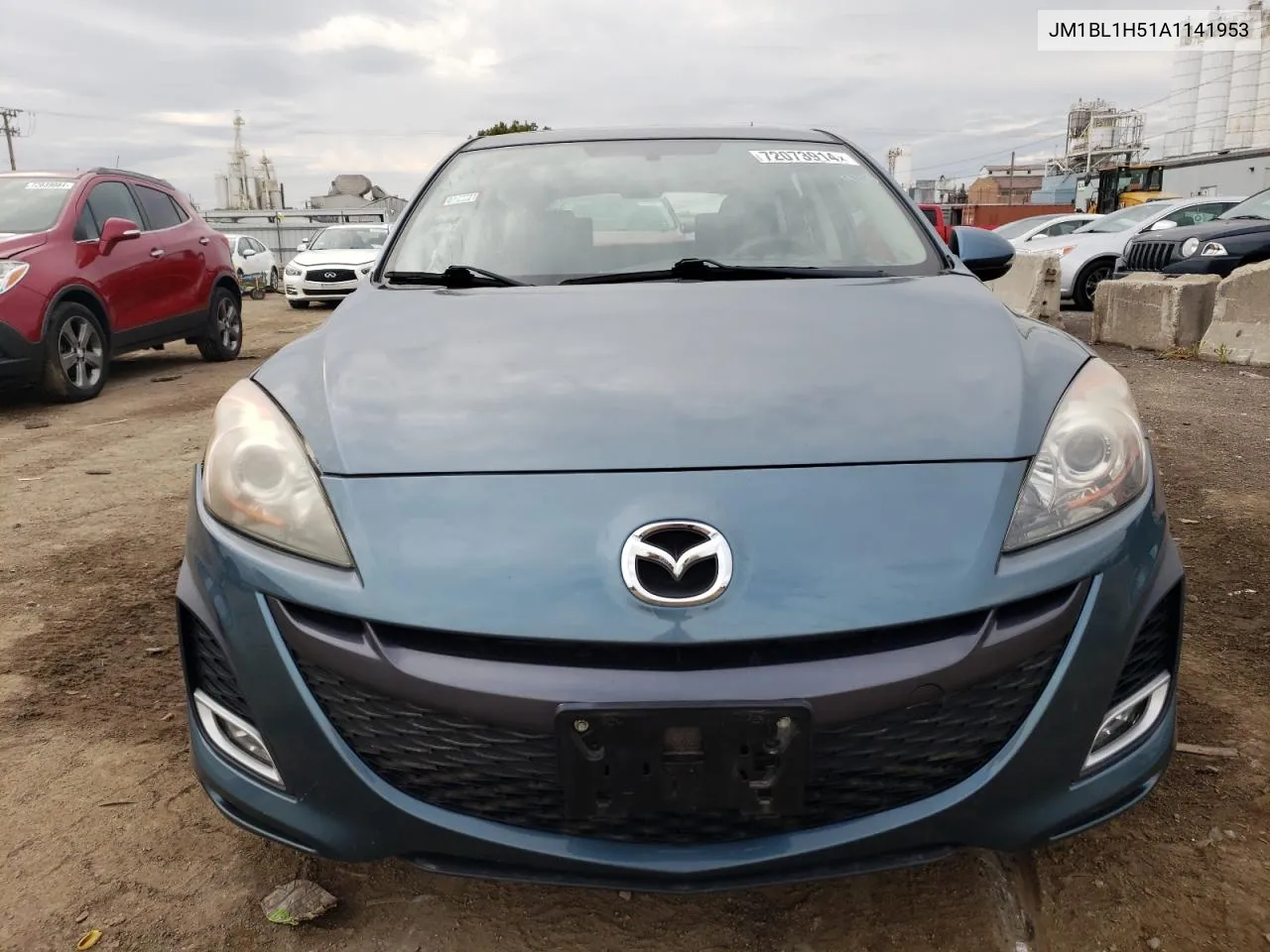 2010 Mazda 3 S VIN: JM1BL1H51A1141953 Lot: 72073914