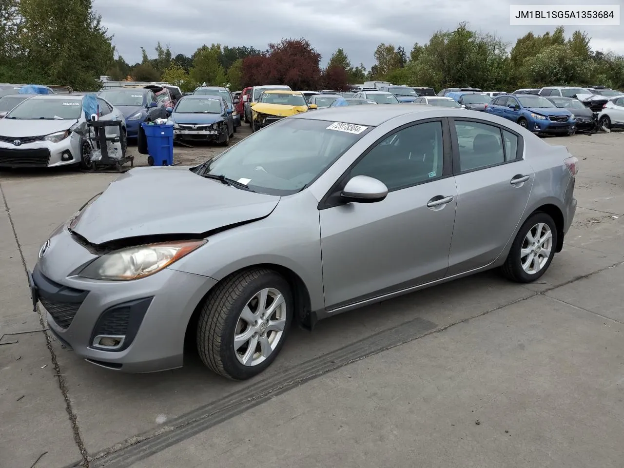 2010 Mazda 3 I VIN: JM1BL1SG5A1353684 Lot: 72078304