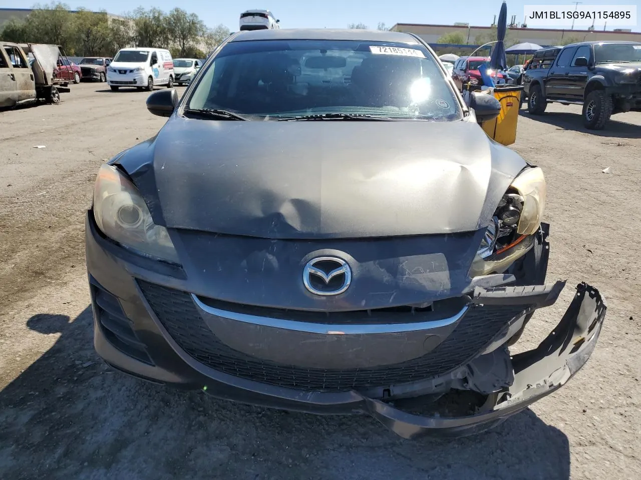 2010 Mazda 3 I VIN: JM1BL1SG9A1154895 Lot: 72185144