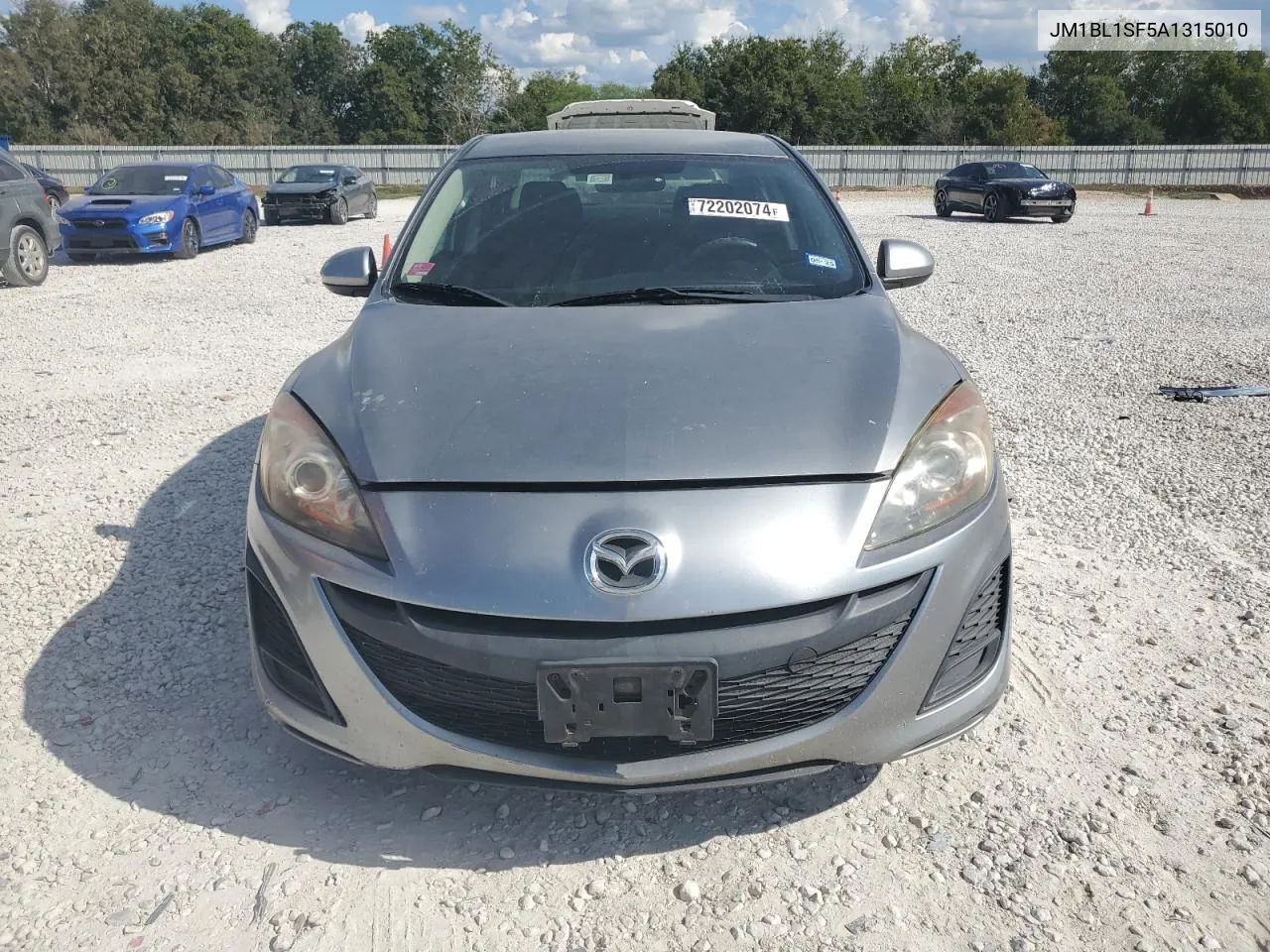 2010 Mazda 3 I VIN: JM1BL1SF5A1315010 Lot: 72202074