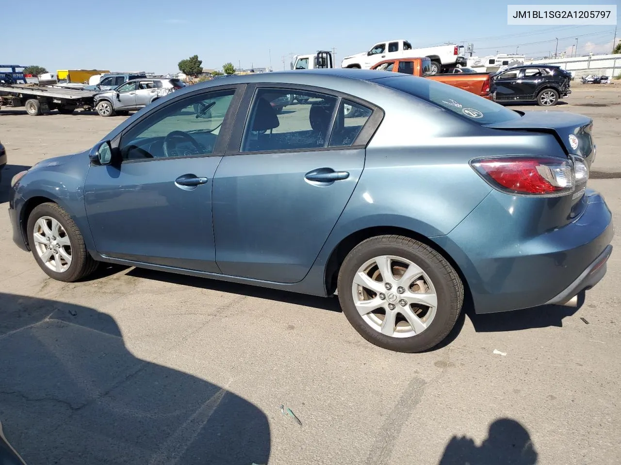 2010 Mazda 3 I VIN: JM1BL1SG2A1205797 Lot: 72357494